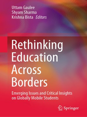 cover image of Rethinking Education Across Borders